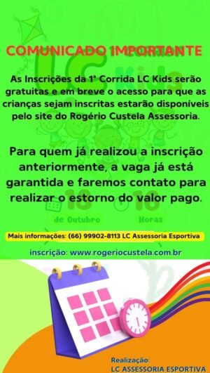 1ª CORRIDA LC KIDS