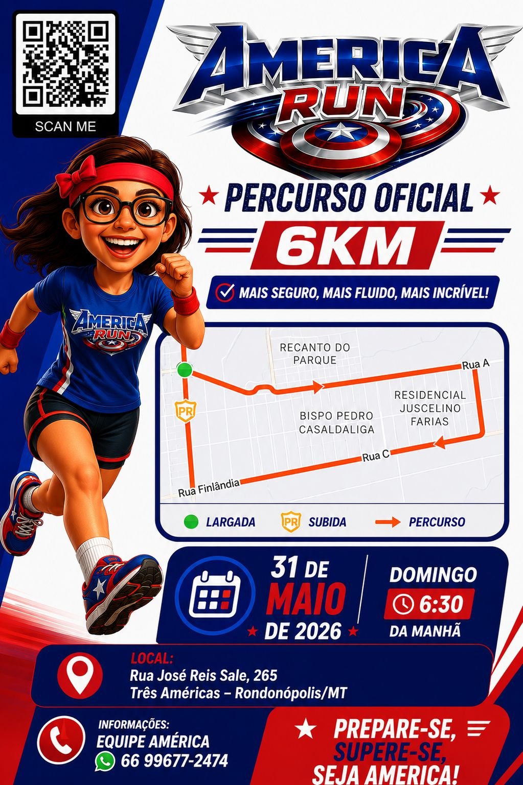 1ª CORRIDA AMERICA - Imagem 2