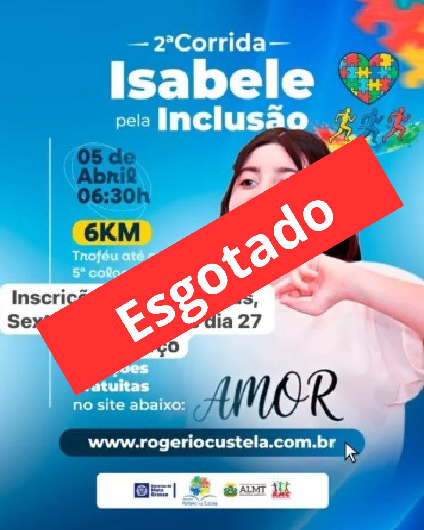 2ª CORRIDA ISABELE PELA INCLUSÃO