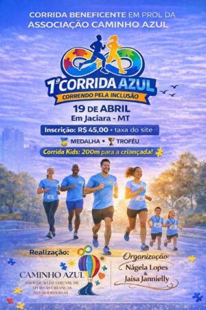 💙 CORRIDA AZUL BENEFICENTE – 5KM