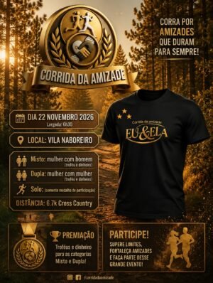 3ª CORRIDA DA AMIZADE EU E ELA.