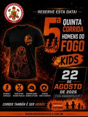 5ª CORRIDA HOMENS DO FOGO KIDS – 2026